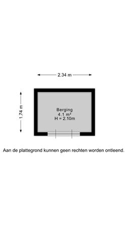 Floorplan - Oudeweg 63, 9628 CB Siddeburen